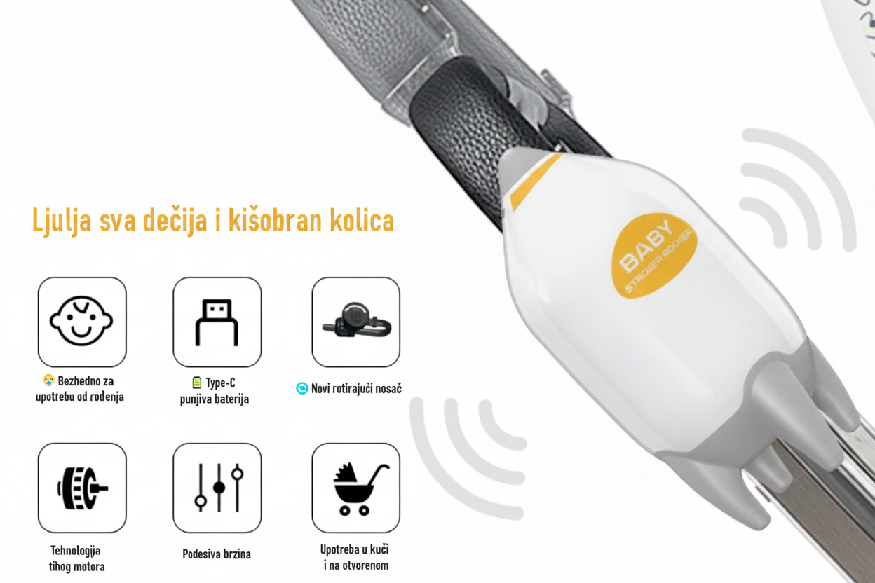 Automatska ljuljaška za kolica - Raketa